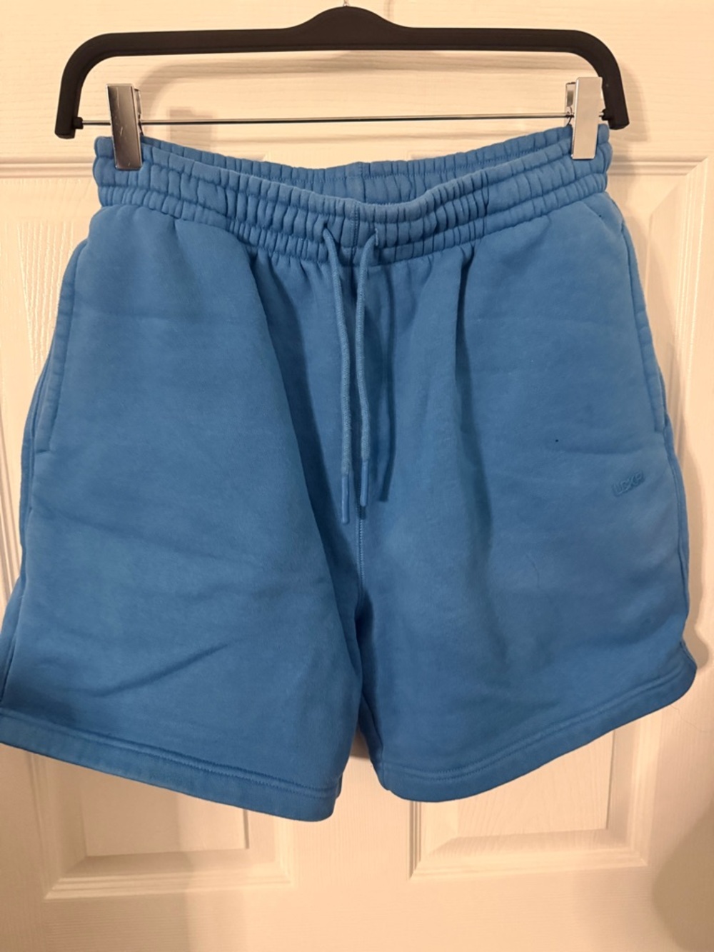 Light Blue Sweatshorts with Drawstring
